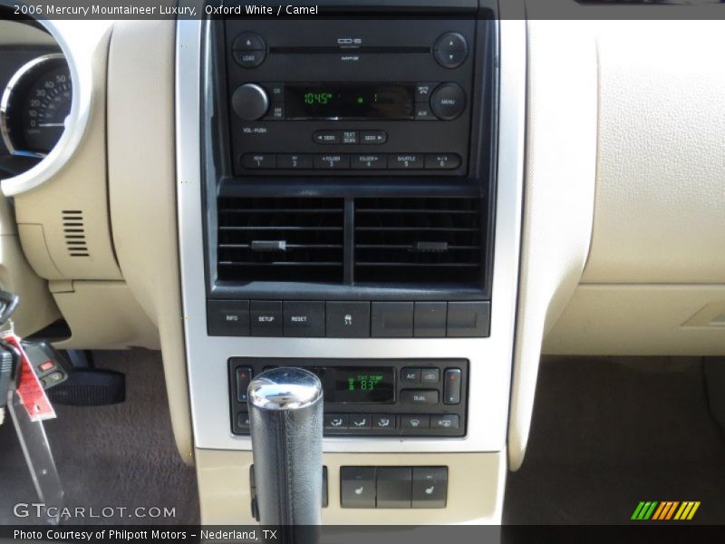 Oxford White / Camel 2006 Mercury Mountaineer Luxury