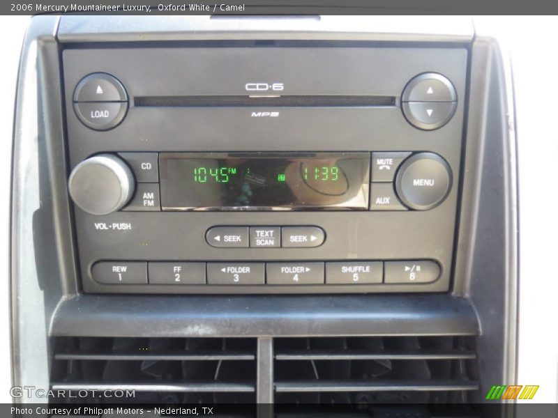 Oxford White / Camel 2006 Mercury Mountaineer Luxury