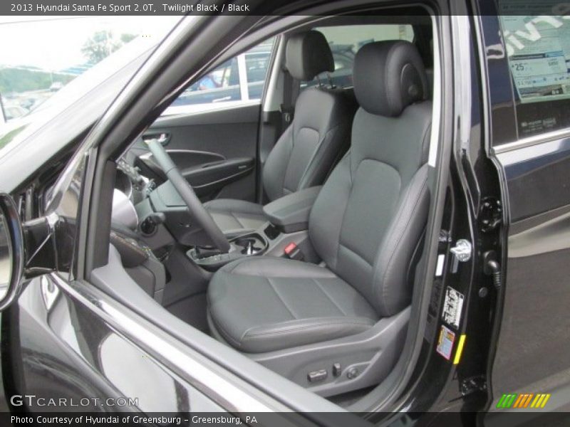 Twilight Black / Black 2013 Hyundai Santa Fe Sport 2.0T
