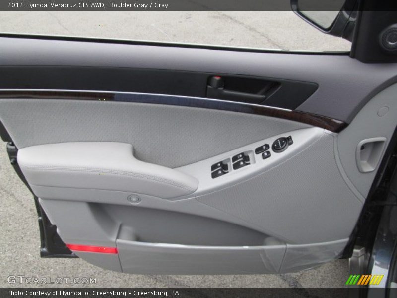 Boulder Gray / Gray 2012 Hyundai Veracruz GLS AWD
