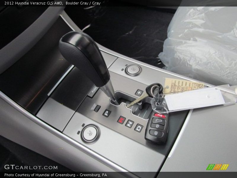 Boulder Gray / Gray 2012 Hyundai Veracruz GLS AWD