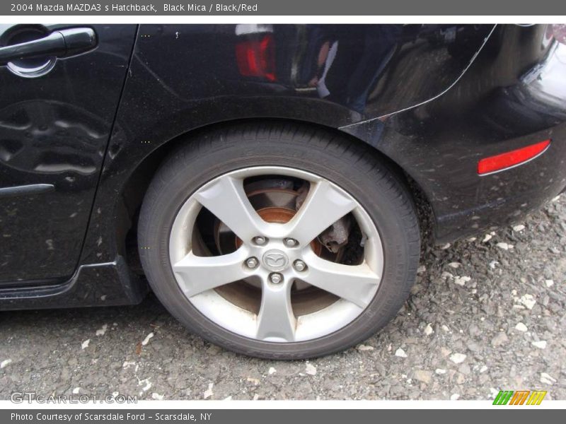 Black Mica / Black/Red 2004 Mazda MAZDA3 s Hatchback