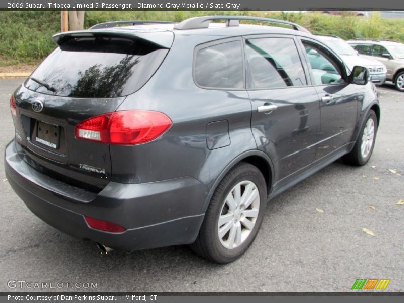 Diamond Gray Metallic / Slate Gray 2009 Subaru Tribeca Limited 5 Passenger