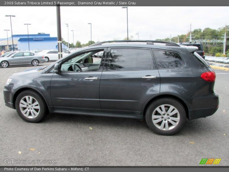 Diamond Gray Metallic / Slate Gray 2009 Subaru Tribeca Limited 5 Passenger