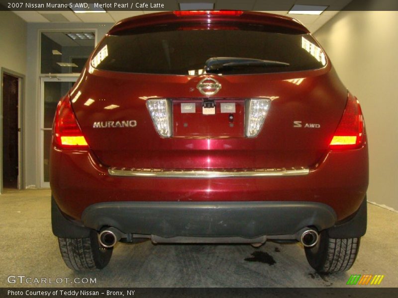 Merlot Pearl / Cafe Latte 2007 Nissan Murano S AWD