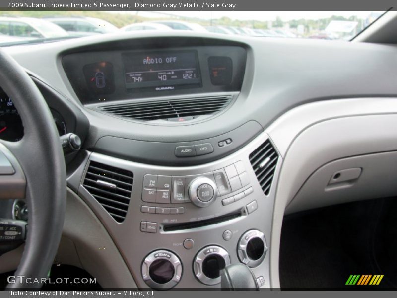 Diamond Gray Metallic / Slate Gray 2009 Subaru Tribeca Limited 5 Passenger