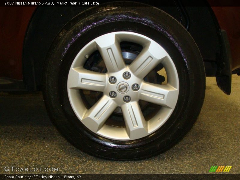Merlot Pearl / Cafe Latte 2007 Nissan Murano S AWD