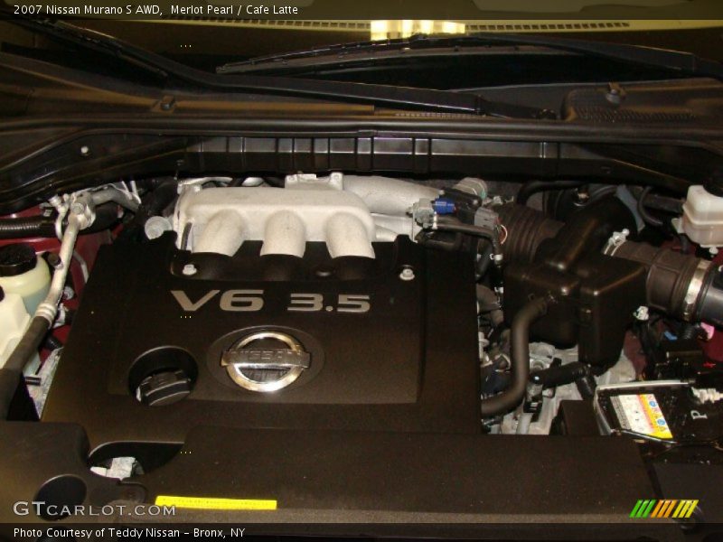 Merlot Pearl / Cafe Latte 2007 Nissan Murano S AWD