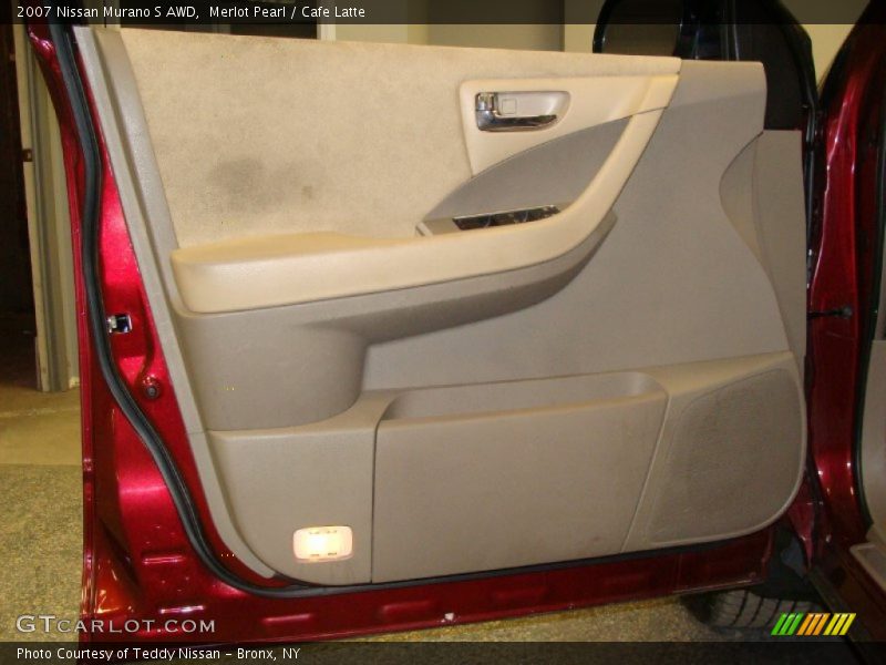 Merlot Pearl / Cafe Latte 2007 Nissan Murano S AWD