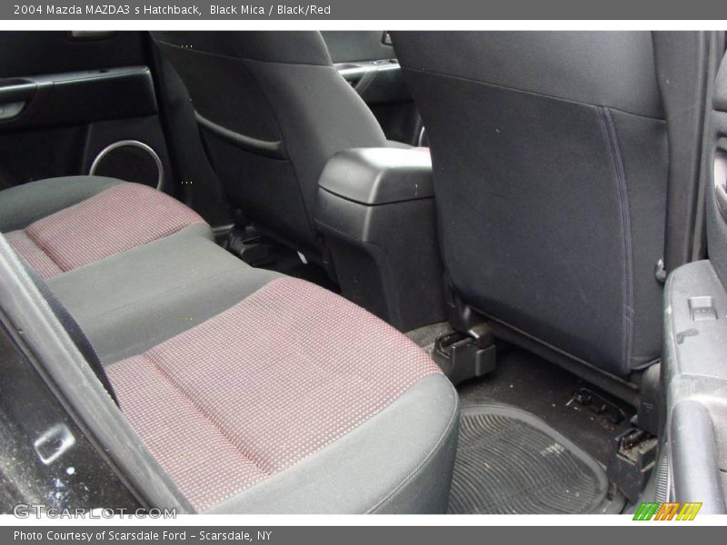 Black Mica / Black/Red 2004 Mazda MAZDA3 s Hatchback