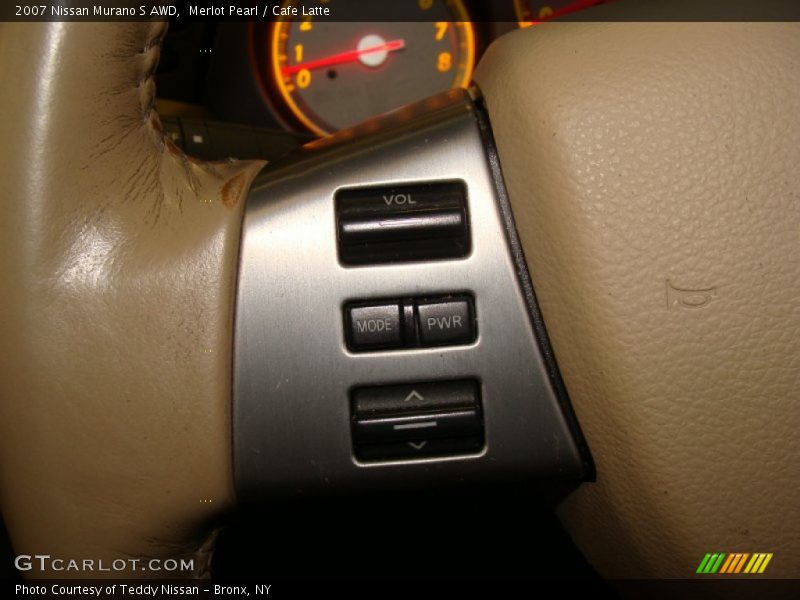 Merlot Pearl / Cafe Latte 2007 Nissan Murano S AWD