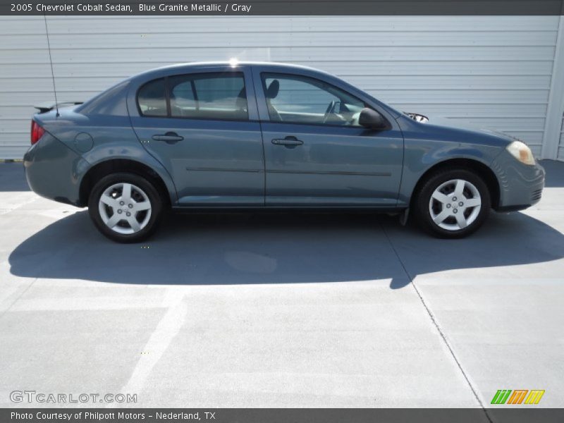 Blue Granite Metallic / Gray 2005 Chevrolet Cobalt Sedan