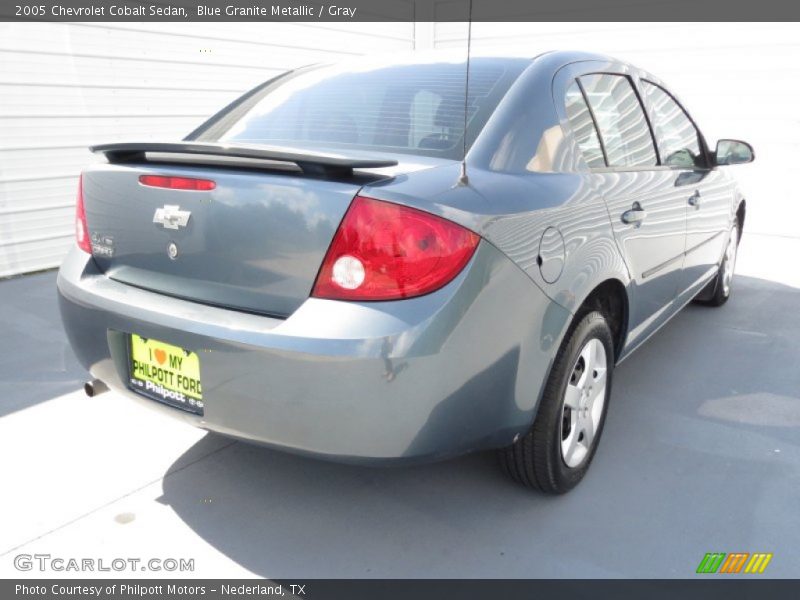 Blue Granite Metallic / Gray 2005 Chevrolet Cobalt Sedan