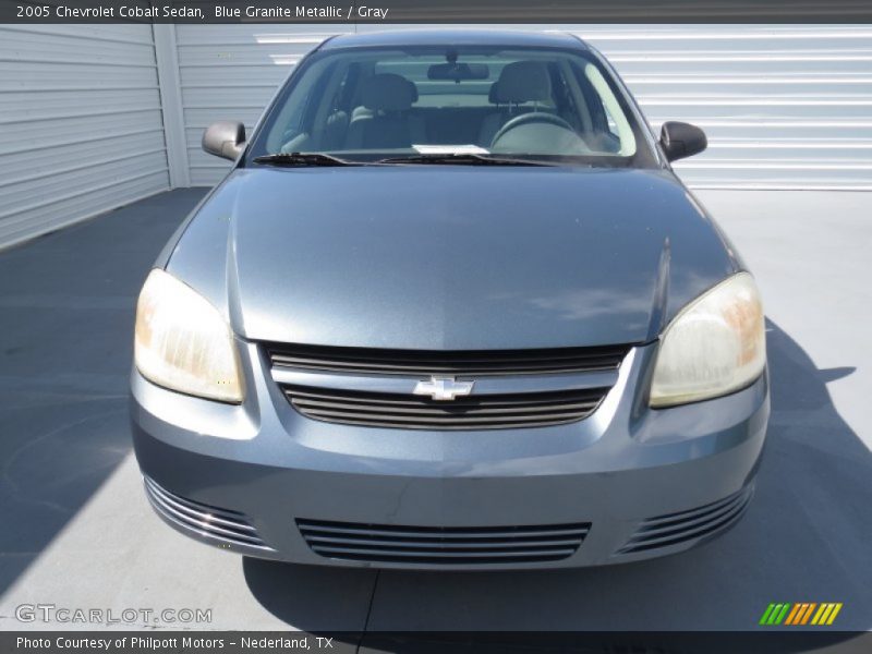 Blue Granite Metallic / Gray 2005 Chevrolet Cobalt Sedan