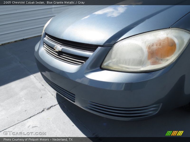Blue Granite Metallic / Gray 2005 Chevrolet Cobalt Sedan