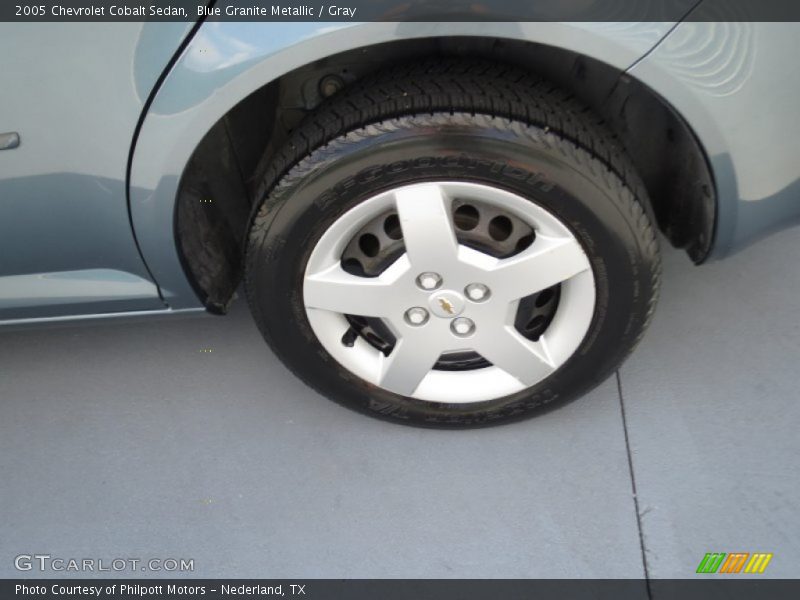 Blue Granite Metallic / Gray 2005 Chevrolet Cobalt Sedan