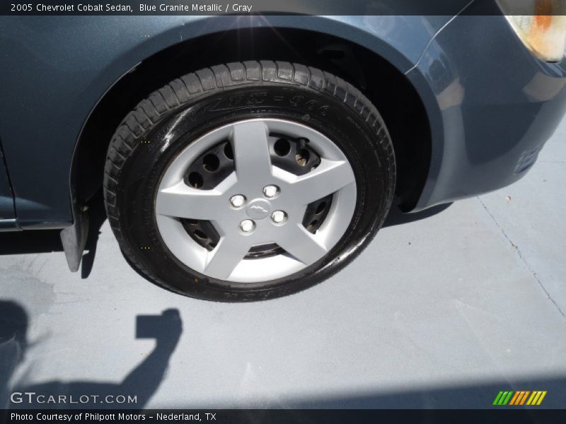 Blue Granite Metallic / Gray 2005 Chevrolet Cobalt Sedan