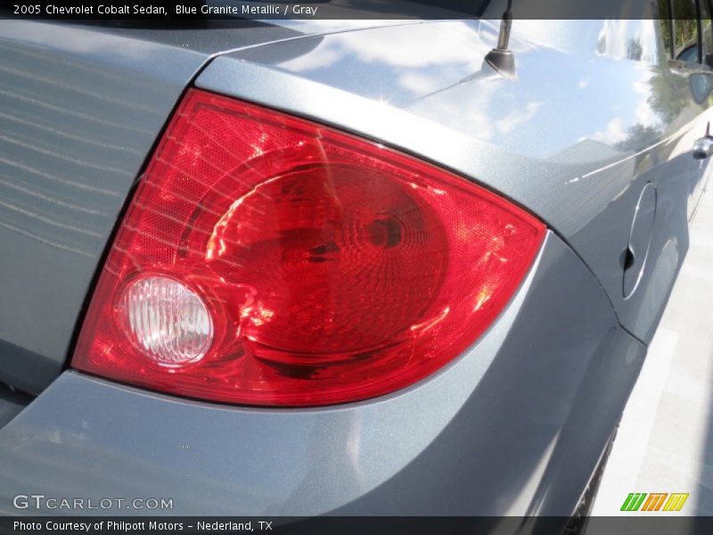 Blue Granite Metallic / Gray 2005 Chevrolet Cobalt Sedan