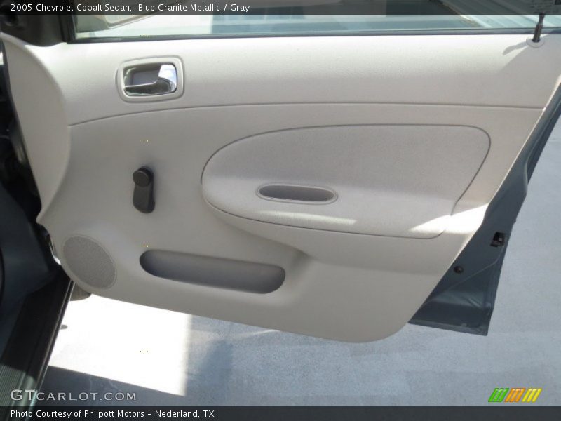 Blue Granite Metallic / Gray 2005 Chevrolet Cobalt Sedan