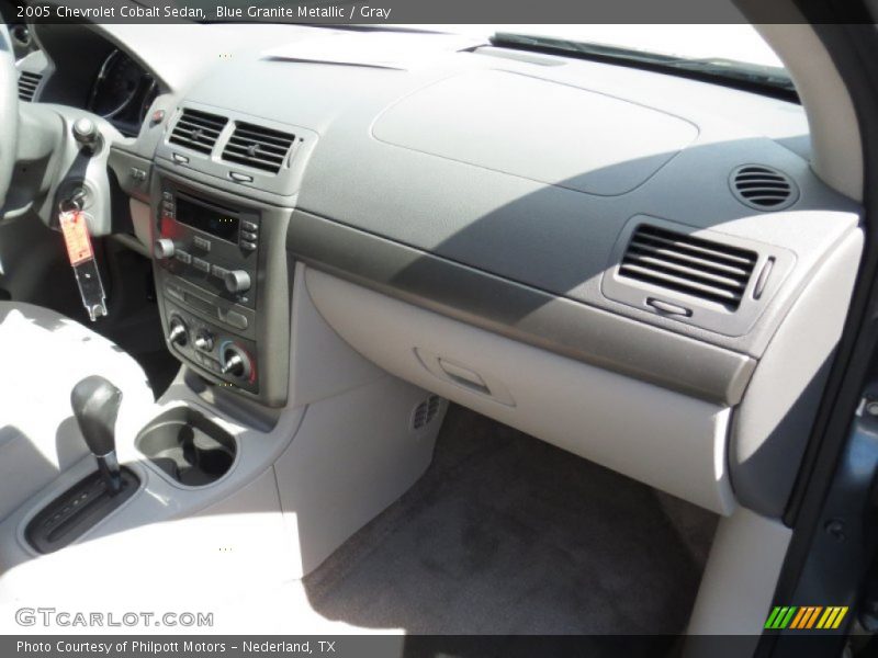 Blue Granite Metallic / Gray 2005 Chevrolet Cobalt Sedan