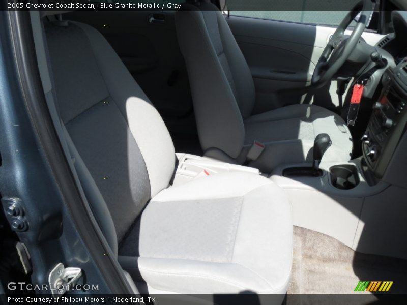 Blue Granite Metallic / Gray 2005 Chevrolet Cobalt Sedan