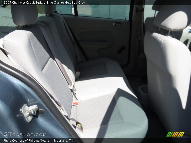 Blue Granite Metallic / Gray 2005 Chevrolet Cobalt Sedan