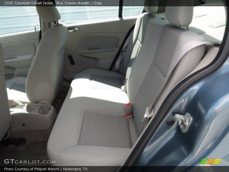 Blue Granite Metallic / Gray 2005 Chevrolet Cobalt Sedan