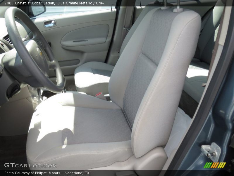 Blue Granite Metallic / Gray 2005 Chevrolet Cobalt Sedan