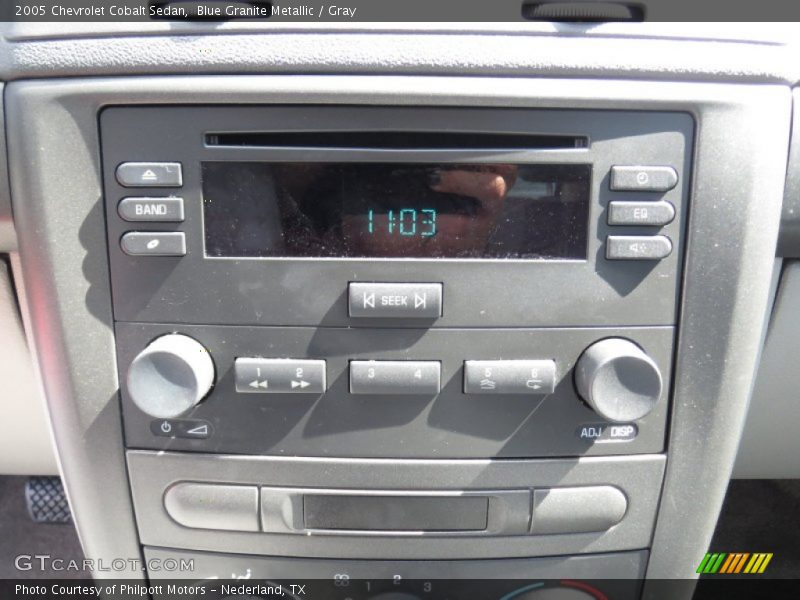 Blue Granite Metallic / Gray 2005 Chevrolet Cobalt Sedan