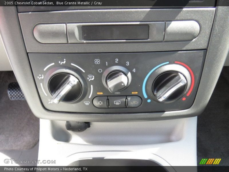 Blue Granite Metallic / Gray 2005 Chevrolet Cobalt Sedan