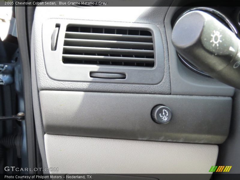 Blue Granite Metallic / Gray 2005 Chevrolet Cobalt Sedan