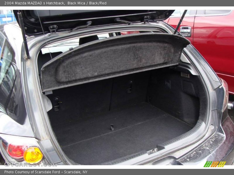 Black Mica / Black/Red 2004 Mazda MAZDA3 s Hatchback