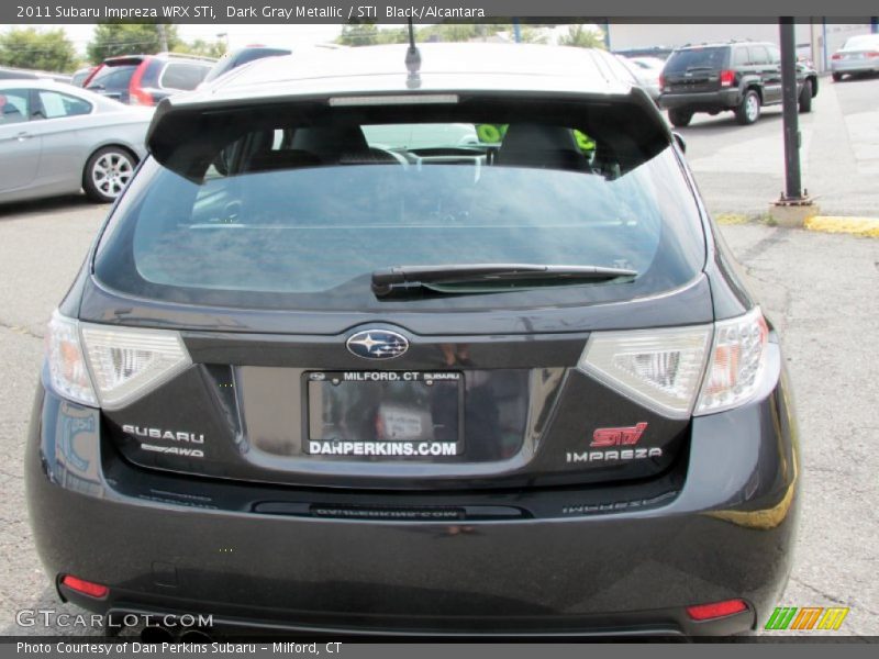 Dark Gray Metallic / STI  Black/Alcantara 2011 Subaru Impreza WRX STi