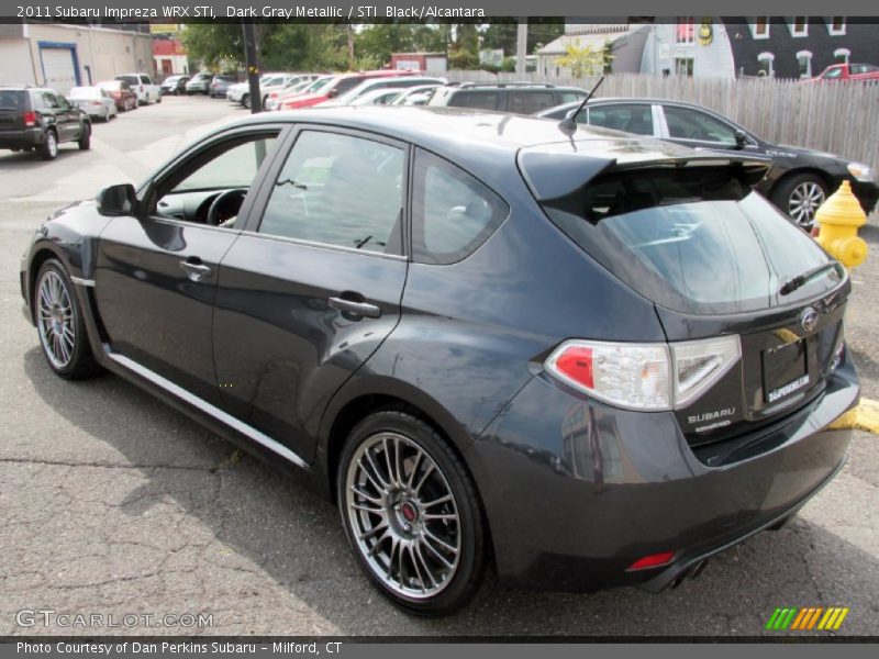 Dark Gray Metallic / STI  Black/Alcantara 2011 Subaru Impreza WRX STi