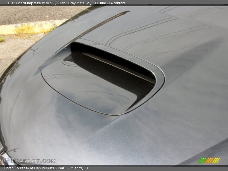 Dark Gray Metallic / STI  Black/Alcantara 2011 Subaru Impreza WRX STi