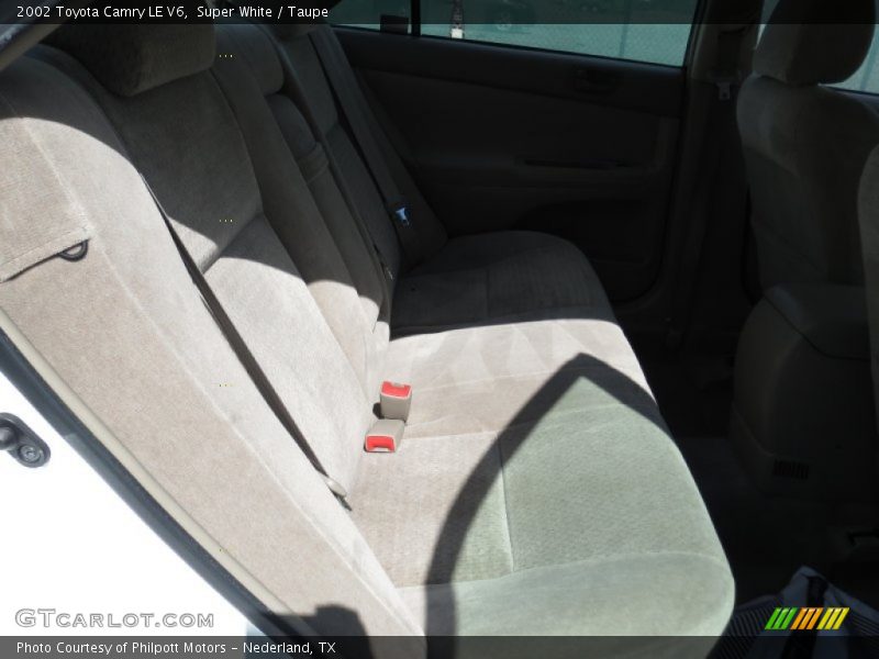 Super White / Taupe 2002 Toyota Camry LE V6