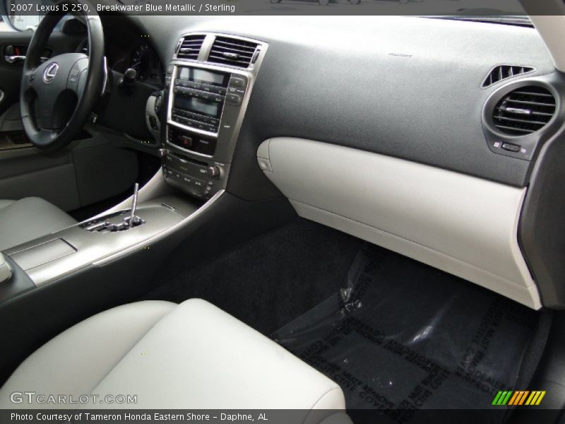 Breakwater Blue Metallic / Sterling 2007 Lexus IS 250