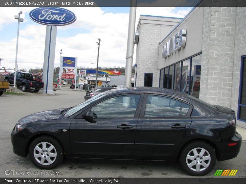 Black Mica / Black 2007 Mazda MAZDA3 i Sedan