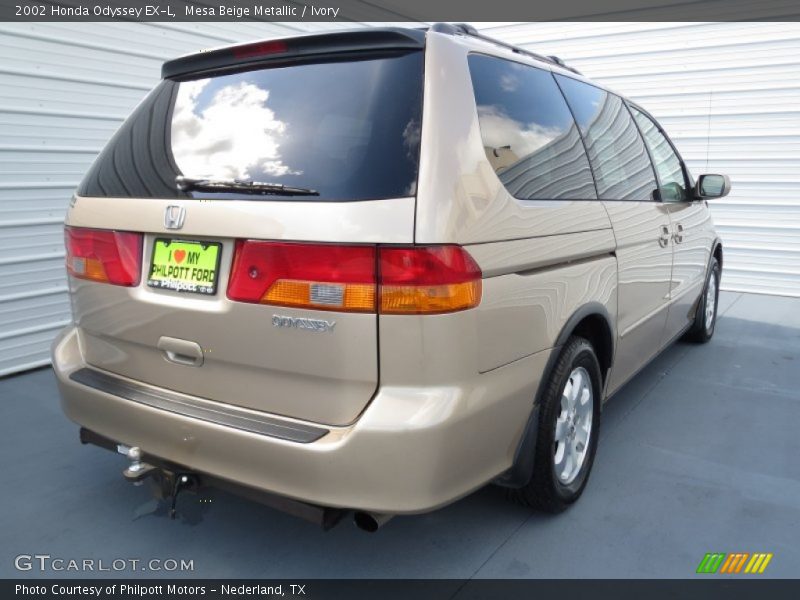 Mesa Beige Metallic / Ivory 2002 Honda Odyssey EX-L