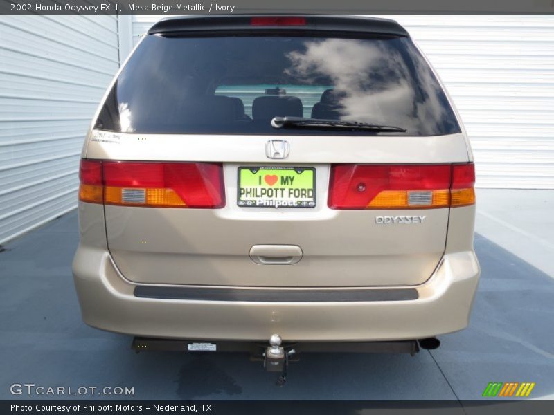 Mesa Beige Metallic / Ivory 2002 Honda Odyssey EX-L