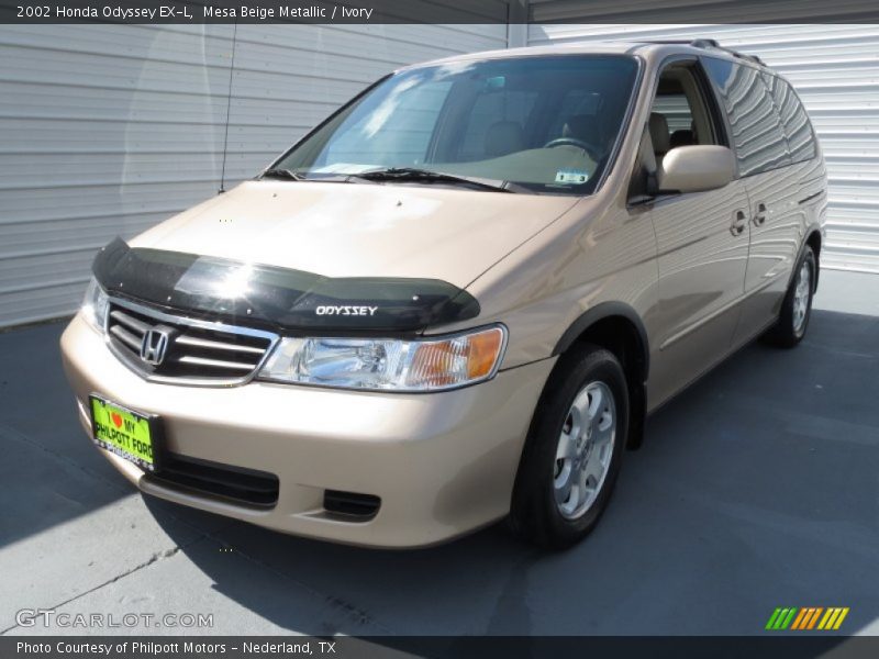 Mesa Beige Metallic / Ivory 2002 Honda Odyssey EX-L