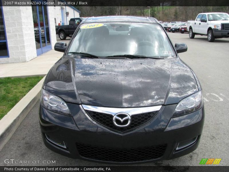 Black Mica / Black 2007 Mazda MAZDA3 i Sedan