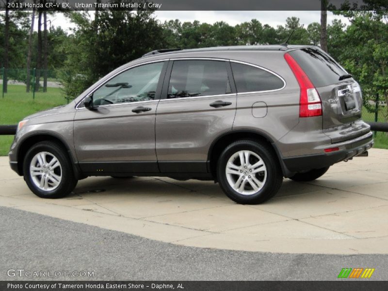 Urban Titanium Metallic / Gray 2011 Honda CR-V EX