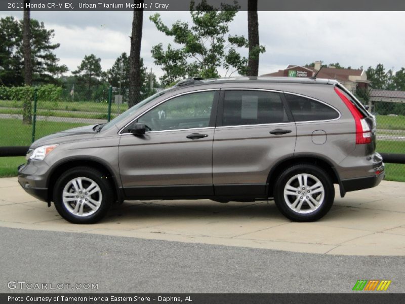Urban Titanium Metallic / Gray 2011 Honda CR-V EX