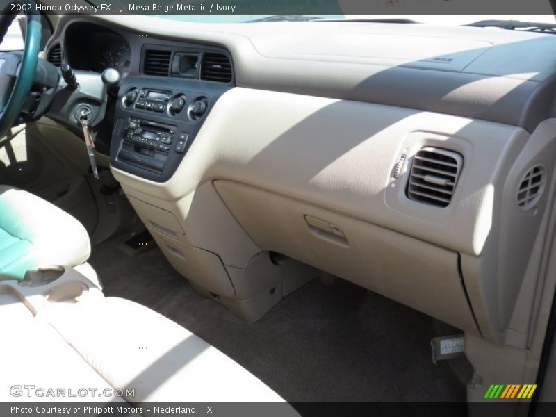 Mesa Beige Metallic / Ivory 2002 Honda Odyssey EX-L