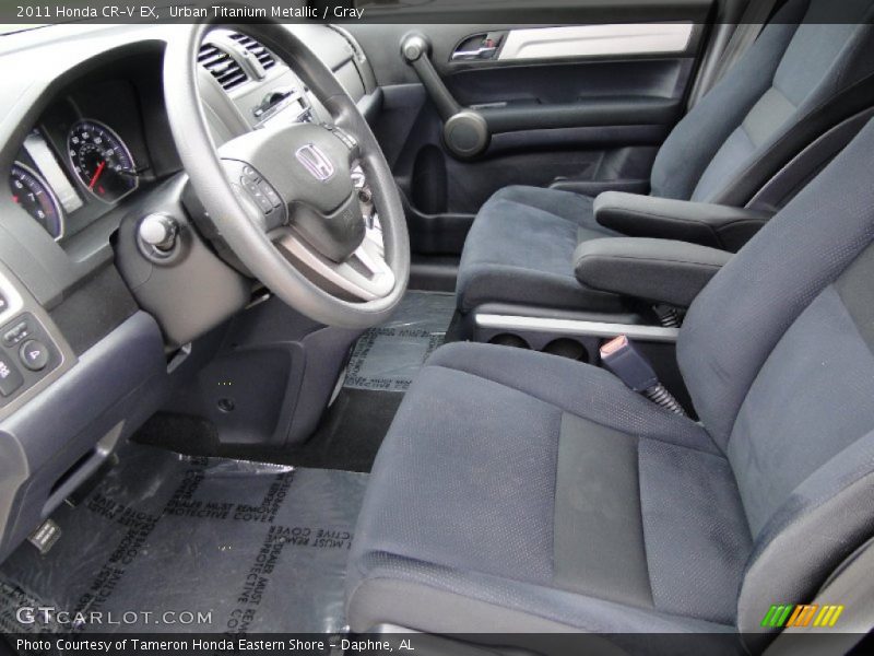 Urban Titanium Metallic / Gray 2011 Honda CR-V EX