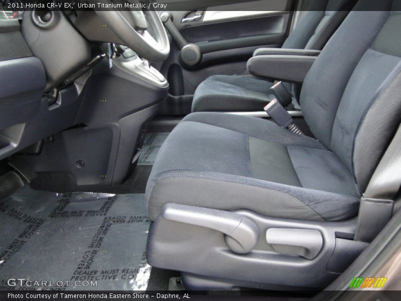 Urban Titanium Metallic / Gray 2011 Honda CR-V EX