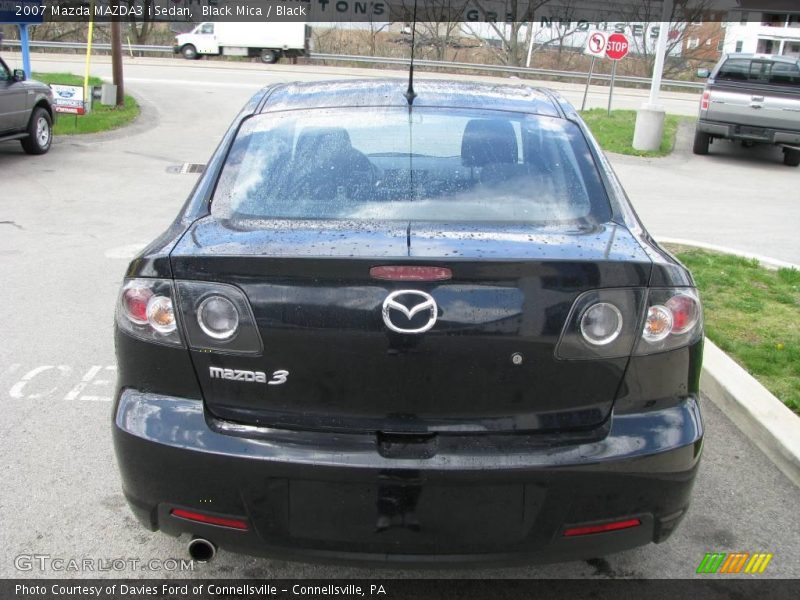 Black Mica / Black 2007 Mazda MAZDA3 i Sedan