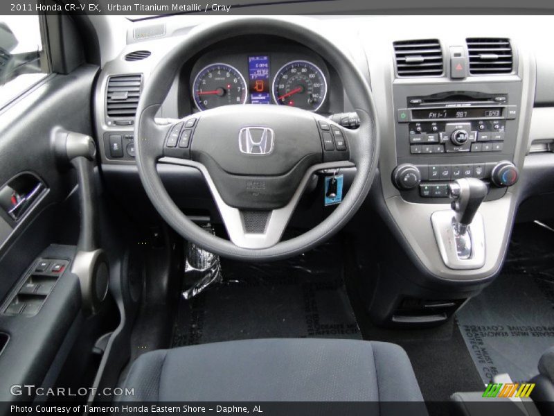 Urban Titanium Metallic / Gray 2011 Honda CR-V EX