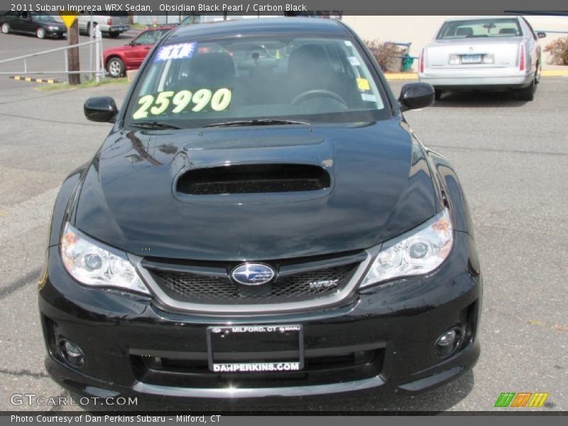 Obsidian Black Pearl / Carbon Black 2011 Subaru Impreza WRX Sedan